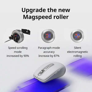 <span class=keywords><strong>Logitech</strong></span> Mx her yerde 3s 2.4g şarj ergonomik sessiz dikey bilgisayar gümüş Usb ofis Bluetooth şarj edilebilir kablosuz fare - Product Image 4