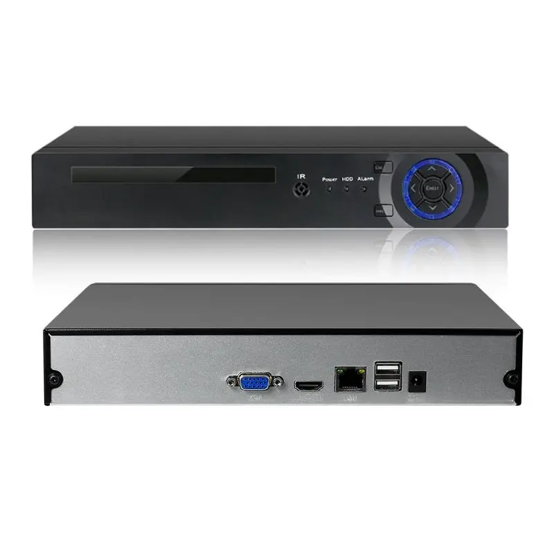 ネットワークビデオレコーダー802.3af ON-VIF 2.4XMEYEアプリ32ch16ch 10ch 4K 8.0MP H.265 NVR for HD 1080P 3MP 4MP 5MP 8MP POEIPカメラ