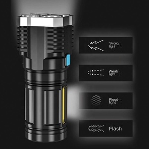 Torcia a Led impermeabile torcia di segnalazione da caccia all'aperto ad alta potenza torcia antiriflesso ricaricabile Usb - Product Image 5