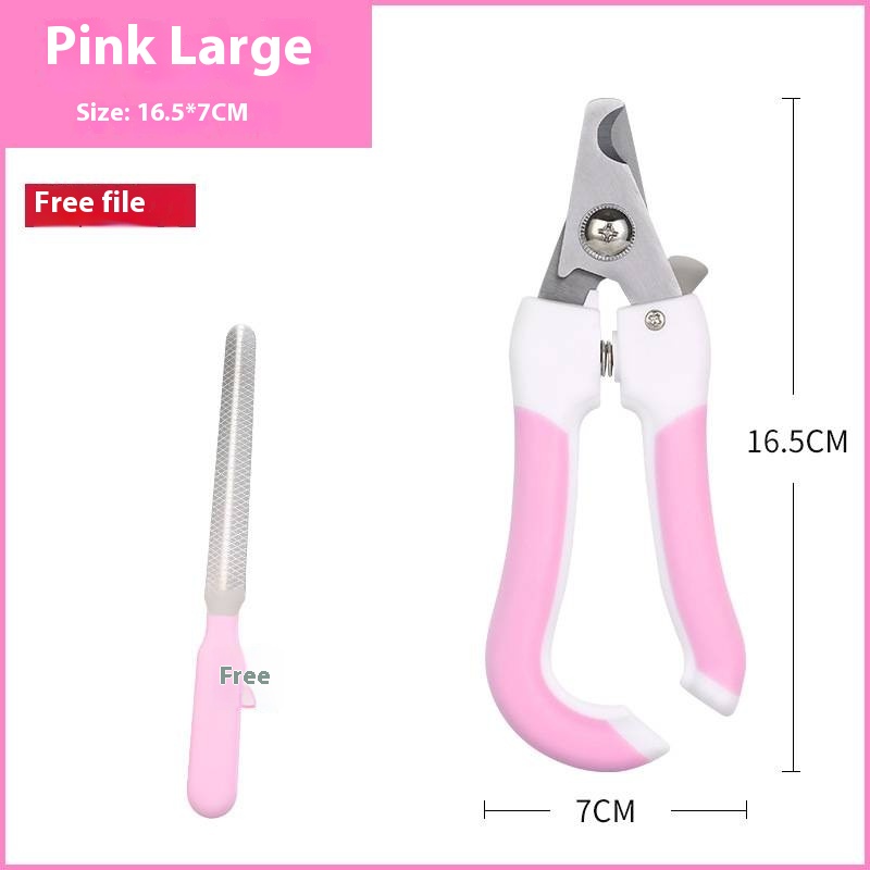 Large opp bag in pink
