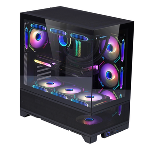 OEM/ODM orizzontale Mid Tower Case del Computer da gioco torri ATX/Micro-ATX CPU Cabinet Pc Case del Computer - Product Image 2