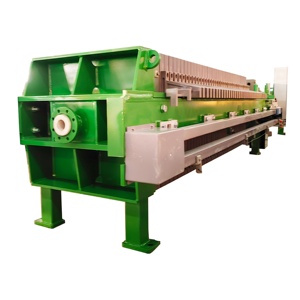 Piastra automatica controllata programma e telaio filtro pressa ad alta efficienza fanghi di disidratazione solido liquido separazione - Product Image 1