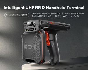 Uhf rfidハンドヘルドリーダーRFID PDAハンドヘルドAndroid UHF RFIDリーダーUHFバーコードリーダーロジスティック倉庫用 - Product Image 2