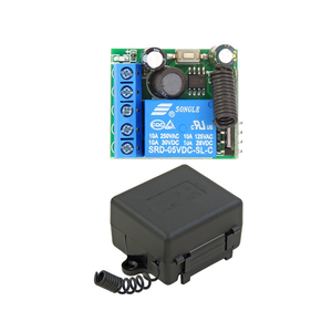 ミニDC5V 6V 12V 24V 30VワイヤレスRFリモートコントロールスイッチ10Aリレードライコンタクト1チャンネルレシーバー - Product Image 2