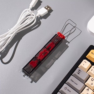 HZGAMER conveniente Keyshaft KeyCaps Remover Puller interfaz USB Teclado mecánico Keycap herramienta fábrica al por mayor nuevo producto - Product Image 5