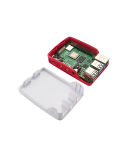 Official ABS <strong>Raspberry</strong> <strong>Pi</strong> 4B <strong>Case</strong> Cover Enclosure With Red White Color - Product Image 3