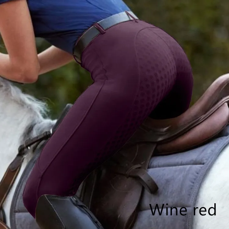 Xangai 2022 Atacado professional Equitação Culatras Jodhpurs Equestre Mulheres Leggings Montaria