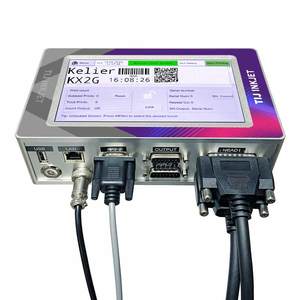 Impresora de código de barras para impresión de inyección de tinta, máquina de codificación de fecha, código de barras, tiempo de impresión, para impresora de inyección de tinta Industrial de plástico, secado rápido, CN;SIC