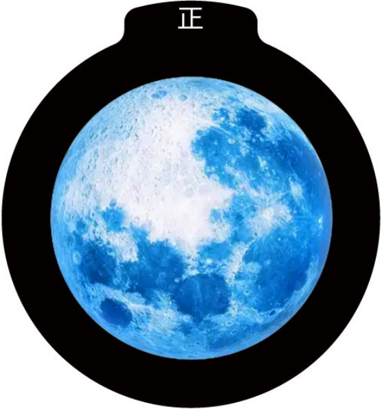 Luna blu