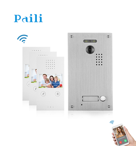 Sistema de intercomunicación de videoportero para apartamentos, sistemas de intercomunicación de control de acceso para edificios de apartamentos - Product Image 1