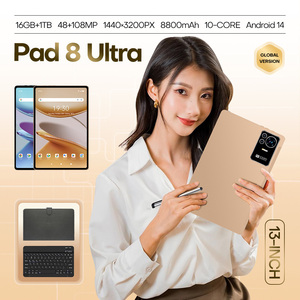 Pantalla grande nueva llegada Pad8 ultra 13 pulgadas Tablet 1024GB Rom Android 14,0 Dual Sim 4G Tablet PC - Product Image 5