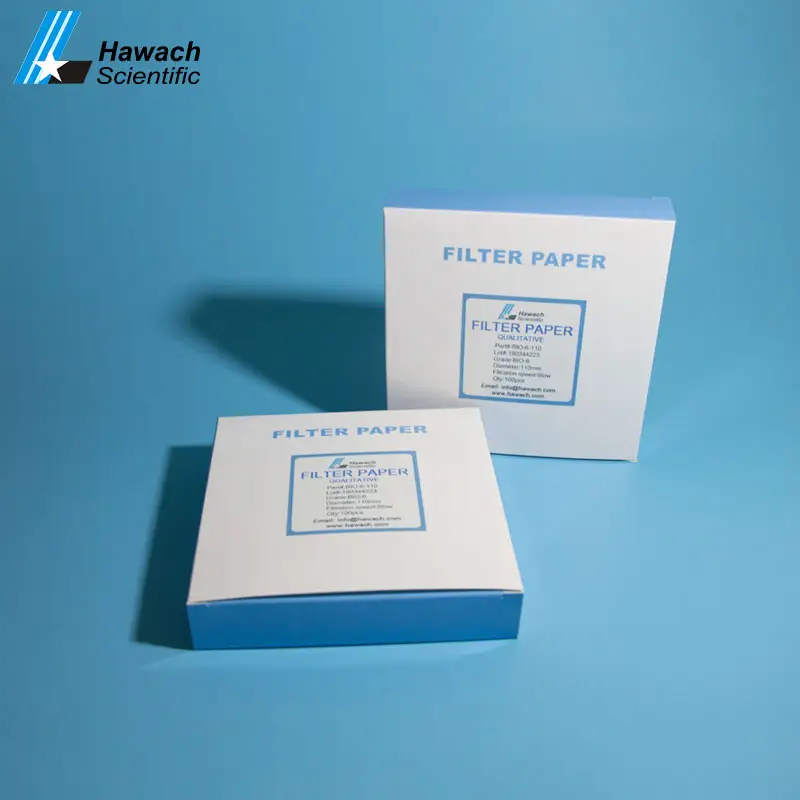 Qualità di laboratorio grado 9.5 Cm 25 Micron produttore carta da filtro Vwr in cotone