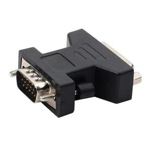 Adaptador DVI a VGA DVI macho 24 + 5 A VGA hembra adaptador tarjeta gráfica para conectar el monitor - Product Image 1