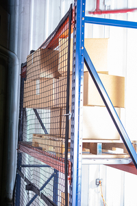Safety <strong>Netting</strong> for Racking Frames <strong>Internal</strong> Pathways Screening Type <strong>Netting</strong> to Keeping Pallets and Small Objects in Place - Product Image 5