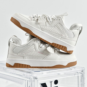 Giày thể thao nam kiểu dáng mới, logo tùy chỉnh OEM, màu trắng - Product Image 6