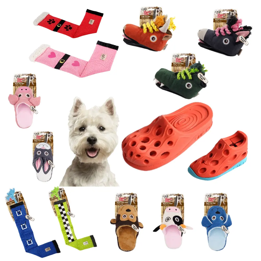 Zapatos para morder comida de alta calidad, zapatilla en forma de Mascota, juguete para masticar perros, juguete seguro para perros de goma, limpieza de dientes, juguetes para masticar perros