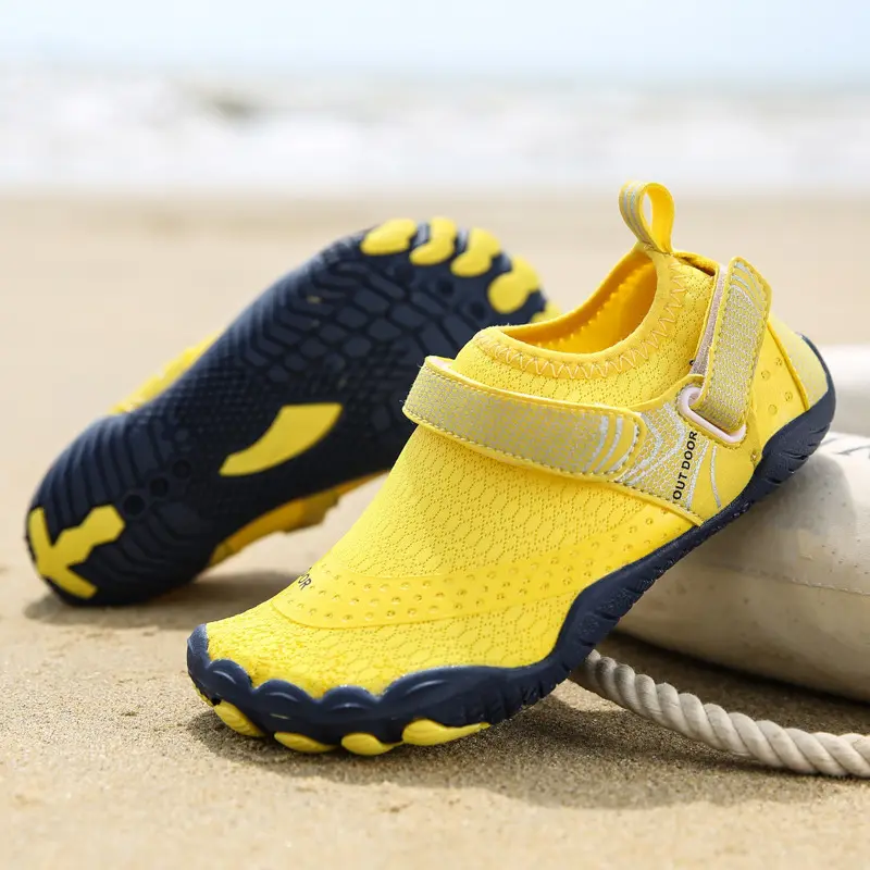 Niños antideslizante vadeo nadar playa Upstream zapatos zapatillas descalzas secado rápido Unisex hombres mujeres cinco dedos deportes agua Aqua zapatos