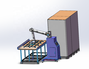 Factory 6 Axis Cobot Depalletizer 20KG 1854mm Collaborative-robots Cardboard Depalletizing Conveyor - Product Image 1