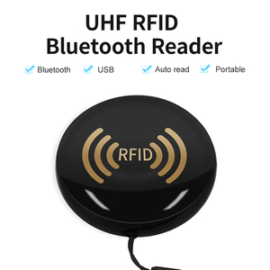 Lettore RFID UHF portatile EU US Frequency UHF RFID lettore portatile con connessione Bluetooth USB - Product Image 2