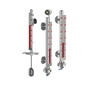 Indicador de nivel de aleta magnética a precio de fábrica, agua, líquido, tipo de flotador químico, instrumento de medición de nivel de tanque de combustible diésel - Product Image 6