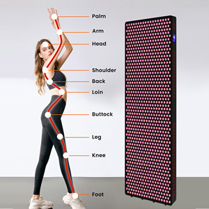 IDEA THERAPY Full Body Remote Control Spa Sauna Panel Touch Screen Red Light Therapy Device with <strong>Infrared</strong> for Pain Relief - Product Image 5