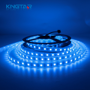 GS8208 RGB IC LED Strip 12V SMD 5050 Pixel Tape Impermeable 30LED Digital con cobre PCB IP67 iluminación exterior - Product Image 4