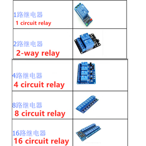 Módulo de relé de 5V, 12V, 24V, 1, 2, 4, 6 y 8 canales con lámpara indicadora, módulo de relé de salida, optoacoplador - Product Image 5