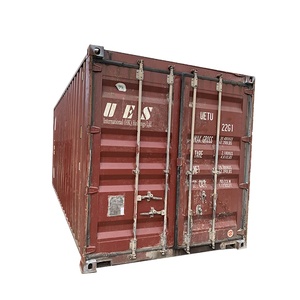 Contenedor de carga grande personalizado de 20 pies Caja de envío de mar de metal de acero seco con contenedor de envío de certificado CSC - Product Image 4
