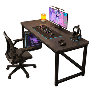 Simple Office Desk <strong>for</strong> Bedroom Use with Integrated Bookshelf Desktop <strong>Computer</strong> Desk with Chair - Product Image 3