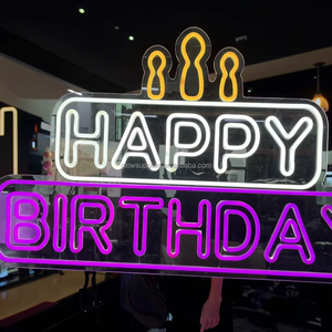 الصمام عيد ميلاد سعيد بطاقات رفع اليد أدى علامة شريط KTV بطاقات الغلاف الجوي زجاجة مقدم - Product Image 4