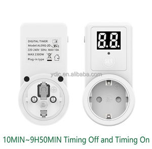 Presa intelligente Europeo-stile timer, conto alla rovescia on e off, 2-digit display AL09G-2D - Product Image 3