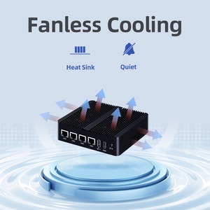 Intel N100 DDR4 MSATA 4 กิกะบิตอีเธอร์เน็ต LAN RS 232 485 COM Fanlessคอมพิวเตอร์ไฟร์วอลล์มินิคอมพิวเตอร์เราเตอร์พีซีสําหรับอุตสาหกรรม - Product Image 6