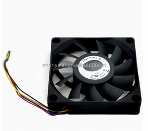 Novo computador CPU <span class=keywords><strong>Fan</strong></span> 7015 12V DF0701512B2MN 7cm <span class=keywords><strong>PWM</strong></span> Controle de Temperatura Velocidade <span class=keywords><strong>Fan</strong></span> em estoque