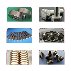 Hydraulic <strong>CNC</strong> Two-Axis Automatic <strong>Thread</strong> Rolling <strong>Machine</strong> for Rebar and Anilox <strong>Thread</strong> Forming - Product Image 2