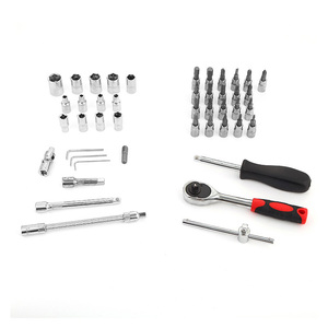 151-Piece lokma anahtar Set kapsamlı cırcır Tool Kit çok boyutlu sürücü lokma seti profesyonel sınıf soket ve anahtarı seti