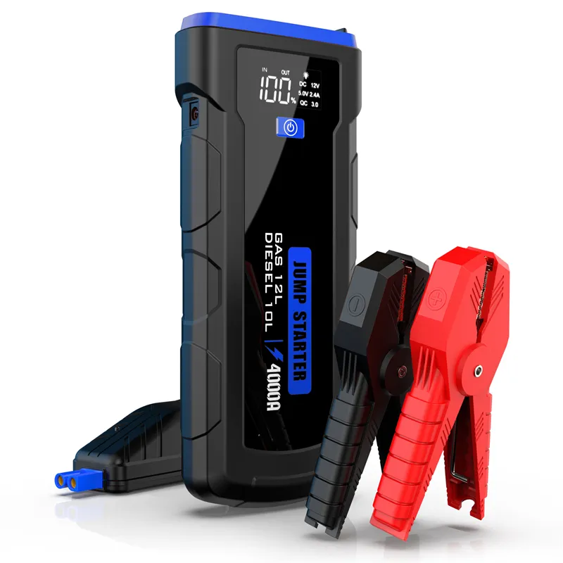 Gligle 4000A xe khẩn cấp Kit 24000mAh di động nhảy khởi động Lithium Booster