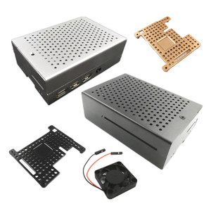 Custodia protettiva Raspberry Pi con scatola portaoggetti modello ventola di raffreddamento - Product Image 2