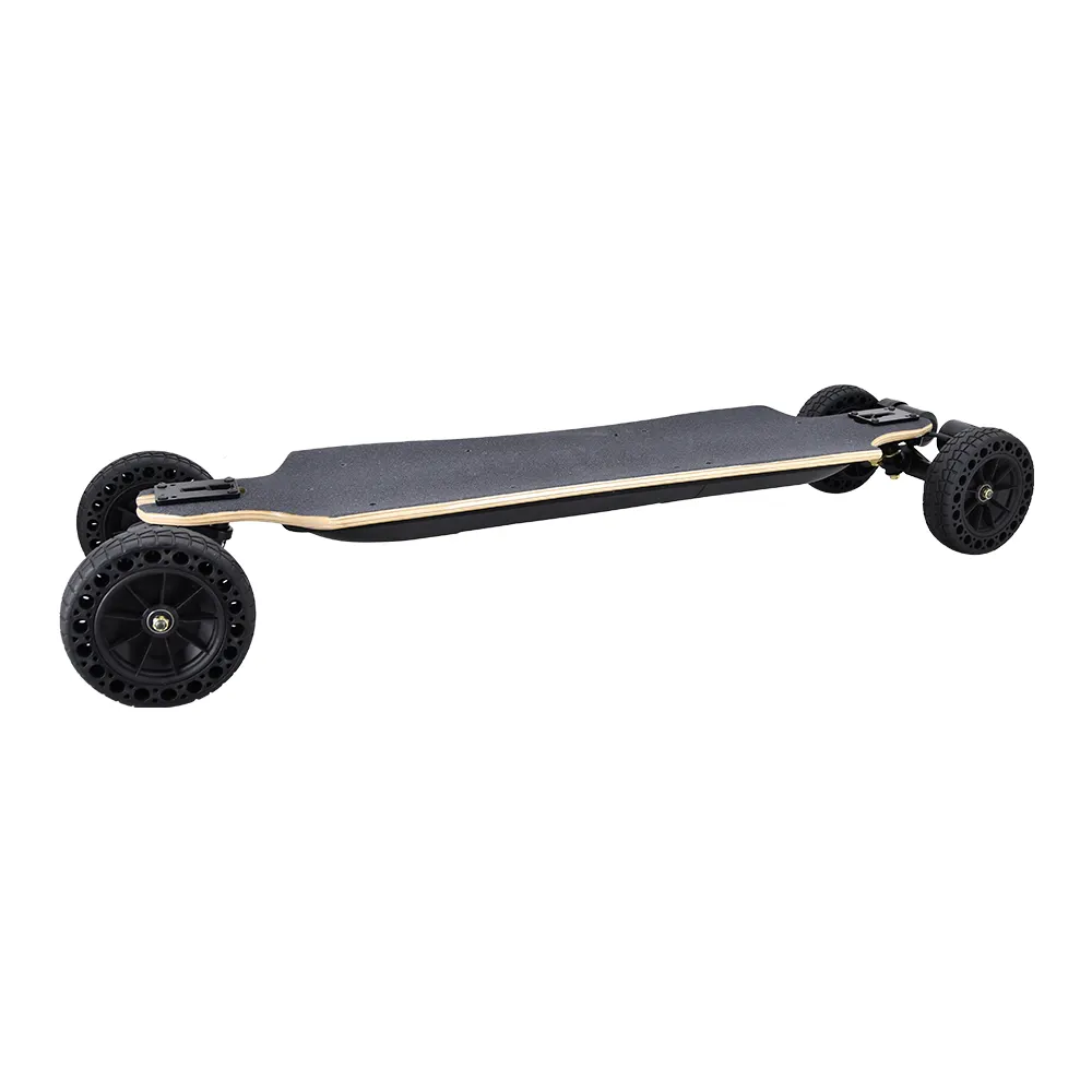 Skate elétrico com placa placa placa longa, mais nova venda, 4 rodas, offroad