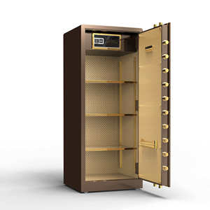 Caja de seguridad para el hogar de acero pesado de alta calidad, caja de seguridad para efectivo, bloqueo de código de dígitos, caja fuerte para huellas dactilares - Product Image 6