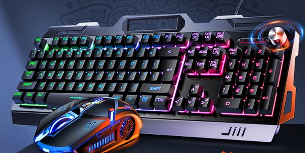 Clavier noir sans souris