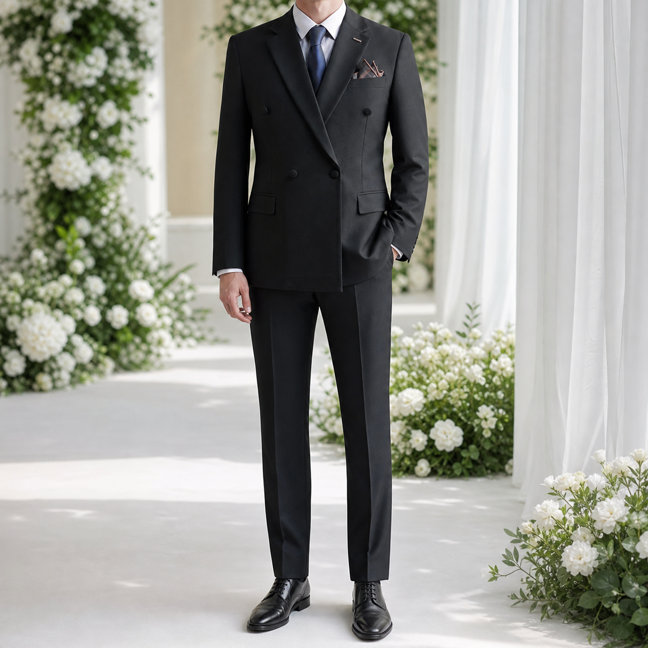 9011Y-T Black (suit + pants)