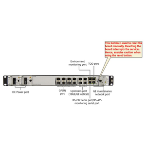 SmartAX MA5801-GP08 MA5801-GP08-H2 H3 AC DC ONU PON ONT <strong>Network</strong> Optical line Terminal OLT MA5801 GP08 - Product Image 6