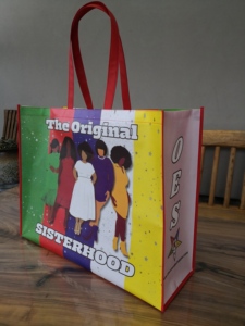 Özel Logo baskı lüks hediye dokuma olmayan bez torba yeniden promosyon olmayan dokuma Logo ile alışveriş çantası - Product Image 3