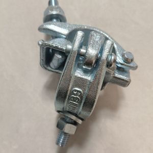 スチールチューブシステム足場用BS EN74標準48.3ドロップ鍛造ダブルカプラースイベルカプラー - Product Image 2