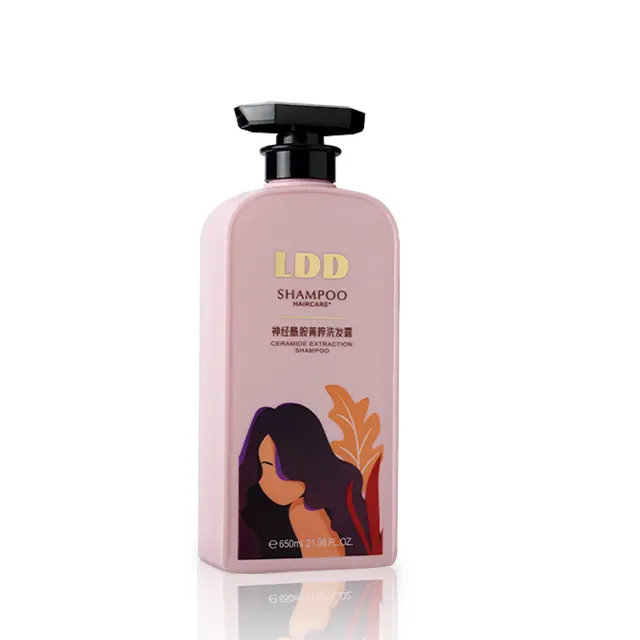 Private Label Ceramid Panthenol Haarpflege set Shampoo und Conditioner Anti Haarausfall Haarwuchs Shampoo