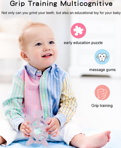 3D Rùa mô hình <span class=keywords><strong>Silicone</strong></span> <span class=keywords><strong>Teether</strong></span> đồ chơi, mọc răng đồ chơi cho 3M + trẻ sơ sinh và trẻ mới biết đi, bằng miệng động cơ nhai đồ chơi BPA-free - Product Image 5
