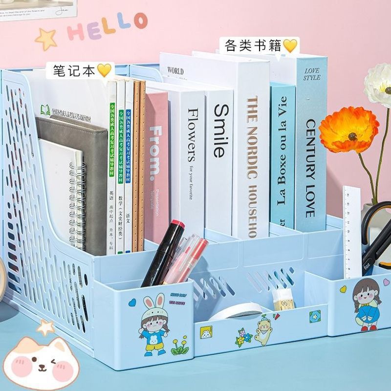 กล่องเก็บของ 4 ช่อง - สีขาวคลาวด์