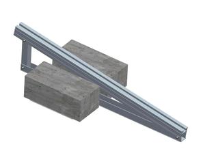 可调专业设计太阳能发电系统混凝土屋顶太阳能安装系统 - Product Image 2