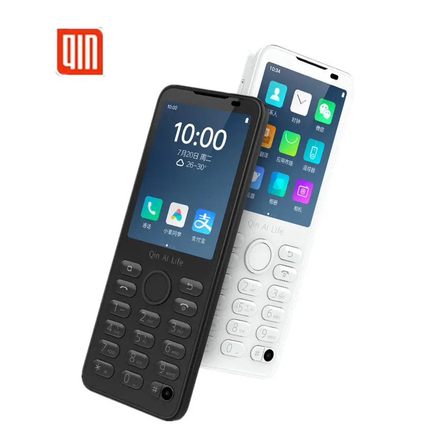 สมาร์ทโฟน Xiao-Mi Qin F21 Pro,4G Android 11ปุ่มกดหน้าจอสัมผัสโทรศัพท์รองรับการปรับแต่งภาษา