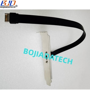 10Gbps Motherboard USB 3.1 Type-E <strong>Header</strong> to Type-C Female Connector Data Extension Cable 30CM Long Bracket - Product Image 6